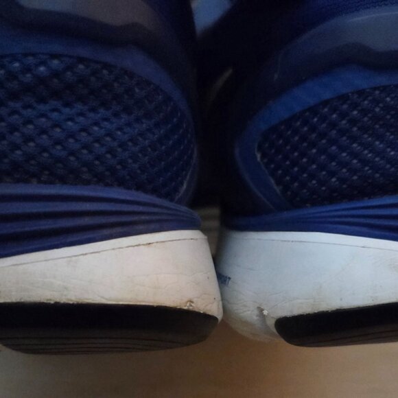 Mens Nike Lunarlon Lunarglide 4 Running Walking Sneakers Blue Size 11 - Picture 8 of 11
